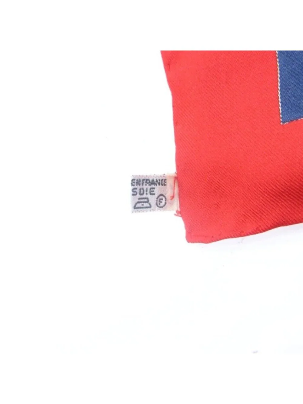 Hermes Scarf Carre Crown Silk Red HW WY